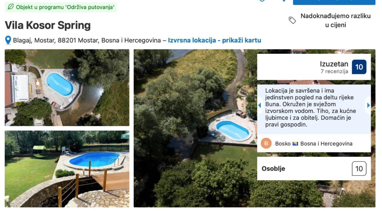 Villa Kosor Spring Благай Экстерьер фото